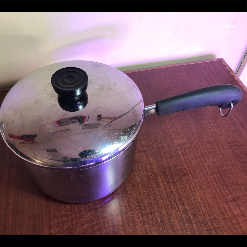 Revere Ware 3qt Steel Saucepan